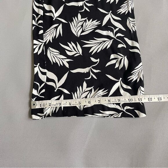 Loft Pull On Wide Leg Cropped Pants in Palm Women’s Size SP - Picture 9 of 10